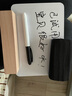 桌面小白板写字板备忘提示板双面可擦留言板儿童白板画板立式商用小黑板办公教学直播间展示牌记事板手持画板 1套【A5】+板擦+2支白板笔 实拍图