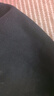 特步（XTEP）童装男童长裤新款儿童中大童针织裤子百搭时尚运动休闲长裤 正黑色 【加绒单标款】 140 cm 实拍图