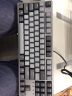 DURGOD 杜伽87/104键笔记本电脑PBT键帽机械键盘全键无冲（办公游戏电竞吃鸡键盘） TAURUS K320深空灰 樱桃轴无光 红轴 实拍图