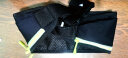 JIERUFENG跑步腰包男女士手机包户外运动手机腰包隐形贴身马拉松装备跑步包 双排-黑 绿色 实拍图
