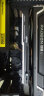 玩家堡垒 （uphere）显卡支架RGB发光污染灯电脑台式机箱立式托主板灯条支撑架竖装饰伴侣 （三孔）无光版本-黑色 实拍图
