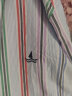 Navigare意大利小帆船衬衫女长袖条纹春季纯棉职业装衬衣 牛仔蓝/白 S 晒单实拍图