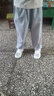 G.DUCKKIDS儿童小白鞋男女童运动鞋夏季透气学生网鞋百搭软底宝宝六一演出鞋 白色(单网)款 32 32 /内长20厘米 实拍图