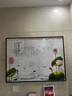 柳莺花燕免打孔电表箱装饰画现代简约客厅餐厅挂画电闸箱配电箱遮挡壁画 锦鲤送福 80X60遮挡70X50表箱 上掀款 实拍图