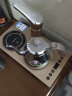 新功（SEKO）全自动上水烧水壶304不锈钢电水壶 泡茶电磁炉套装上水茶盘电茶炉 K30 K30(尺寸:37X20)可嵌入茶盘茶桌 实拍图
