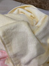 竹之锦 毛巾家纺 竹纤维加厚素色淳质浴巾 加厚加柔款588g/条 70*140cm 淳质浴巾 米黄 实拍图