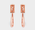 CHARLES&KEITH女士棱镜半宝石时尚长款耳环CK5-42120322 Rose Gold玫瑰金色 1个 (对) 晒单实拍图