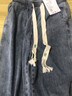 至唯cleanfit秋季bootcut黑色弯刀微喇牛仔裤男vibe美式修身直筒裤子 黑色 S 【推荐75-90斤】 实拍图