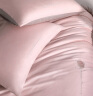 水星家纺60支长绒棉床上四件套纯棉100%纯棉床单裸睡高级感套件单双人被套枕套1.5m床 乔伊斯粉 实拍图