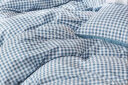 雅鹿·自由自在 被套单件 亲肤被罩单双人家纺学生宿舍床上用品150*200cm 布丁蓝 实拍图