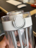 米家Tritan水杯 600ml大容量 小米（MI）塑料杯 小米杯子 健身多功能弹盖杯 摇摇杯 Tritan材质水杯 深灰色 晒单实拍图