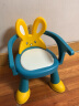雅亲(YAQIN)宝宝餐椅 多功能儿童吃饭桌 婴儿简易可升降餐桌 便携式叫叫椅 幼儿座椅凳 蓝色（全面升级全包围） 实拍图