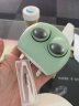 隐形眼镜美瞳清洗器表情包电动美瞳盒子自动清洁机冲洗仪非充电款 小绿蛙清洗器（仅支持电池） 晒单实拍图