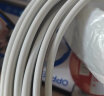 德力西电气电线电缆铜芯线国标护套线软线家用两芯RVV 2芯2.5平方 白色100米 实拍图