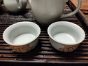 汝道（RUDAO）汝窑茶杯品茗杯功夫茶具单杯可养蝉翼开片汝瓷杯子个性茶杯主人杯 品茗牡丹杯70ml 实拍图