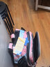 NEW TILAMI超大容量拉杆书包初高中学生19吋35L大轮爬楼梯轻音拉杆箱书包 粉色海浪【19寸35L-可爬楼】 实拍图
