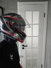 AGV K5S摩托车双镜片头盔机车跑盔男女骑行全盔四季通用安全帽3C PLASMA BLACK GREY/RED M（适合55-57头围） 实拍图