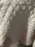 独束大码女装环保皮菱形绗棉短外套秋冬新款宽松直筒显瘦上衣22DS4161 米色 L 晒单实拍图