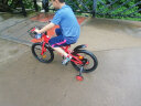 永久（FOREVER）儿童自行车小孩6-10岁童车学生车18寸脚踏车中大童单车山地车红色 实拍图