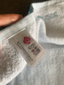 洁丽雅（grace） 5A抗菌新疆棉毛巾半无捻绣花舒适纯棉洗脸毛巾 72x33cm 85g 黄色+兰色 2条 实拍图