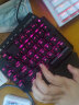 e元素 K700单手机械键盘 电竞游戏吃鸡外接小键盘 RGB全键可换轴 宏编程单手键盘 K700 青轴（黑色） 实拍图