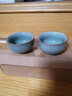 余着 哥窑品茗小茶杯官窑梅子青龙泉青瓷粉青釉功夫茶具 梅子青 1盏 实拍图