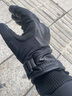 外星蜗牛AT65P金标P棉摩托车骑行手套冬男女防水防滑保暖机车装备触屏 AT65P黑色（升级版） S 实拍图