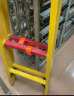 齐鲁安然 1.5米绝缘玻璃钢梯子 人字梯2米 电力施工折叠梯 2.5米关节梯 黄色 绝缘梯 人字2米 晒单实拍图