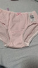 曼妮芬少女棉女士内裤蝴蝶结中腰三角裤内裤女可爱 100/粉色 160 85 实拍图