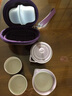 珐宝（staub）新中式茶具套装整套陶瓷家用办公泡茶壶喝茶杯功夫茶 旅行茶具套组 藕荷色 1件 实拍图