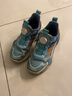 回力瑞学生儿童运动鞋跑步鞋防滑男童鞋子秋冬季皮面防水跑鞋学生男 519黑蓝双网 35 实拍图