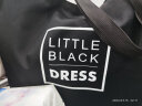 小黑裙牛津布环保购物袋超市买菜包小布袋子便携帆布手提袋 加大号（长52*厚17*高40CM） 实拍图