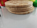 标龙 楠竹垫子隔热垫餐桌垫防烫垫碗垫子锅垫餐垫耐热家用防热垫菜碟厨房砂锅垫盘垫 天然加厚楠竹圆形4个装 实拍图