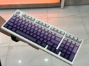 腹灵FL980V2Pro 有线/蓝牙/2.4G三模客制化机械键盘gasket结构正刻侧刻键帽热插拔蓝牙键盘无线键盘 FL980V2Pro 白面暗香侧刻 悦动红轴 实拍图