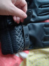 筠尚皮手套男士秋冬季骑行加绒保暖防水防风触屏户外手套骑车摩托车 黑色毛口（加绒触屏） 实拍图