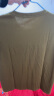 吉普（JEEP）T恤男士短袖夏季宽松凉感休闲运动纯棉透气衣服男装 土黄 XL  晒单实拍图