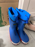 lemonkid儿童雨鞋男女童防滑水鞋小孩学生高筒雨靴 卡尔搞怪海盗鲨 28码 实拍图