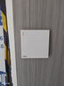 罗格朗（LEGRAND）开关插座面板 仕典系列玉兰白色86型暗装 单开双控 实拍图