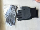 凡伊聆防滑手套男女骑行开车可触屏运动登山手套户外爬山劳保外卖薄手套 户外防滑触屏点胶手套【黑色】 实拍图