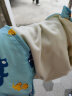 婴儿加绒外套女宝宝儿童男童冬装秋冬衣服小童洋气3加厚1岁棉衣 绒里蓝色 100cm 实拍图