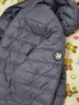 鸭鸭男装直销|春秋轻薄羽绒服男短款鸭绒外套轻便【越晒越温暖】 灰蓝DSG07A0020 4XL 实拍图