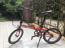 大行（DAHON） 顺丰发货折叠自行车20寸8级变速单车P8经典款KBC083 40周年红色【速联X7】 实拍图