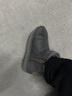 森馬（Senma）雪地靴男短筒百搭舒适加绒保暖平底棉鞋719416201 灰色 41码 实拍图