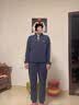 俞兆林（YUZHAOLIN）中年妈妈春装休闲运动服套装2026新款中老年卫衣女春秋洋气两件套 藏青色 2XL (建议110-125斤） 实拍图