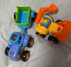 汇乐玩具（HUILE TOYS）工程车队婴幼儿童汽车玩具宝宝挖掘机玩具车男孩1-3岁生日礼物 搅拌车+拖拉机（颜色随机） 实拍图