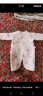 童泰秋冬季婴儿衣服新生儿0-6个月保暖宝宝连体衣哈衣 粉色丨A款 52cm 实拍图