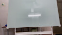 齐富（QIFU） 磁性钢化玻璃白板S型时尚黑色支架式黑板办公用培训会议告示看板家用教学可移动白板彩色 S型支架式+淡绿色玻璃白板 90*150CM 晒单实拍图