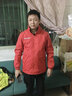 KELME/卡尔美运动风雨衣男女情侣防风衣防雨连帽足球训练外套 红色 L 175 实拍图