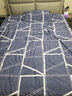 南极人（Nanjiren） 纯棉被套单件四季通用全棉单人双人被罩加厚春秋被单套被子棉套 悬浮晶阵【100%新疆全棉】 180x200cm【单被套】 实拍图