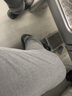 SIDISEN西裤男修身灰色西服裤商务休闲直筒正装男士上班夏季潮流西装裤 浅灰色（春夏款-平纹） 32 码（适合135-145斤） 实拍图